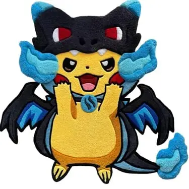 Pikachu Mega Charizard Costume Carpet