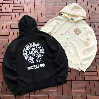 ￥ ~ 276 CH🔥OM🔥 HE🔥RTS HOODIE 55080303 (im 185CM 80KG iwear size M in the photo)