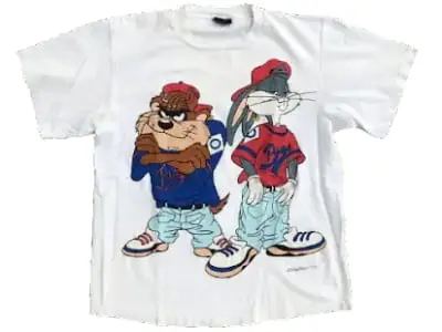Vintage Bugs Bunny and Taz Tee