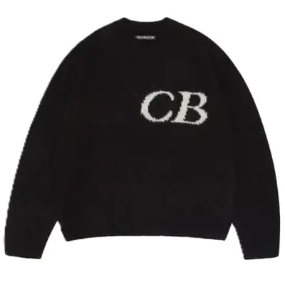 Cole Buxton CB Logo Knit Sweater
