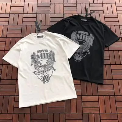 ￥~89 AMIRI T-SHIRT 77071012 (im 185CM 70KG iwear size M in the photo)