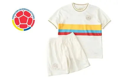 Colombia Children's Football Jersey