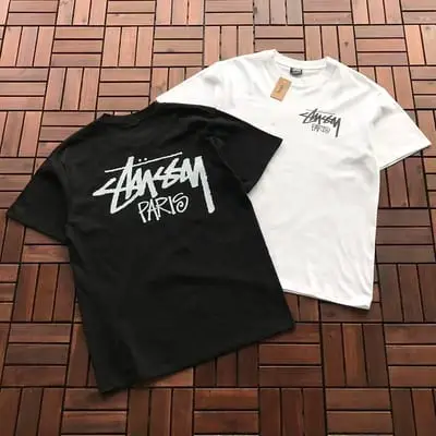 ￥~85 ST🔥S🔥Y T-SHIRT 55070834 (im 185CM 70KG iwear size M in the photo)