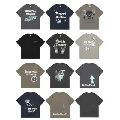 Bunch of Broken Planet Market Tees