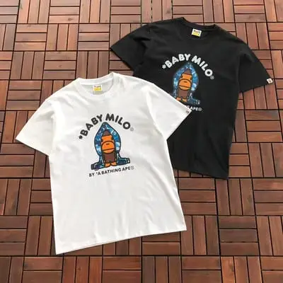 ￥~79 BAPE T-SHIRT 77071503 (im 180CM 68KG iwear size M in the photo)