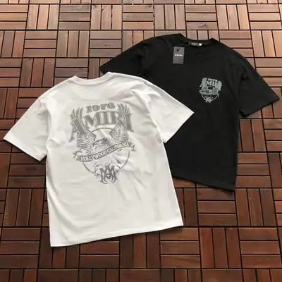 ￥~85 AMIRI T-SHIRT 77063050 (im 185CM 70KG iwear size M in the photo)