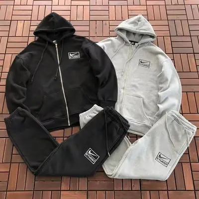 TOP￥ 189 PANTS￥ 169 N🔥K🔥& ST🔥S🔥Y HOODIE TROUSERS FLEECE 88080304