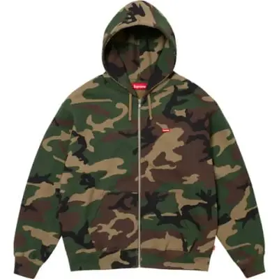 Supreme Small Box Logo Zip-Up Hoodie (4 Variants)