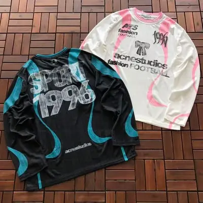 ￥~129 ACNE STUDIOS LONG-SLEEVE 77072337 (im 185CM 70KG iwear size L in the photo)