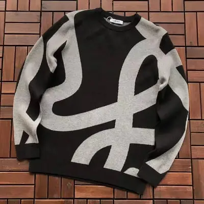 ￥~165 L🔥E🔥🔥SWEATER 77081421 (im 185CM 80KG iwear size L in the photo)