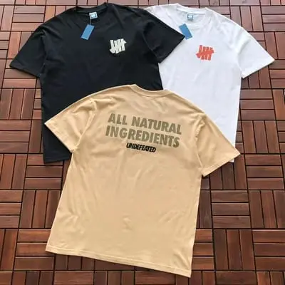 ￥~85 UNDEFEATED T-SHIRT 55071017 (im 185CM 70KG iwear size L in the photo)