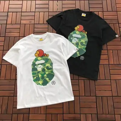 ￥~79 BAPE T-SHIRT 77071504 (im 180CM 68KG iwear size M in the photo)