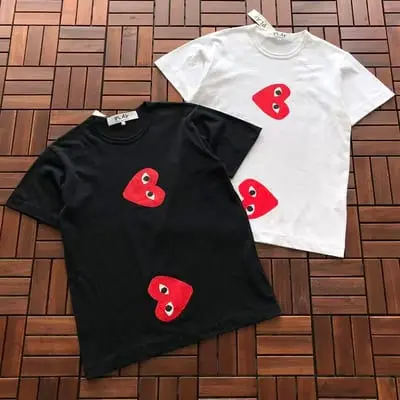 ￥~95 CDG T-SHIRT 55070340 (im 185CM 70KG iwear size L in the photo)