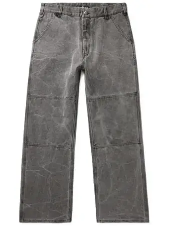 Acne Studios Canvas Pants Washed Grey