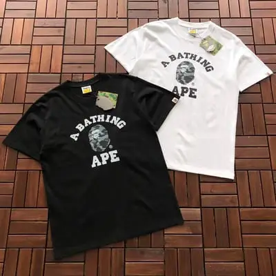 ￥~79 BAPE T-SHIRT 77070821 (im 185CM 70KG iwear size M in the photo)
