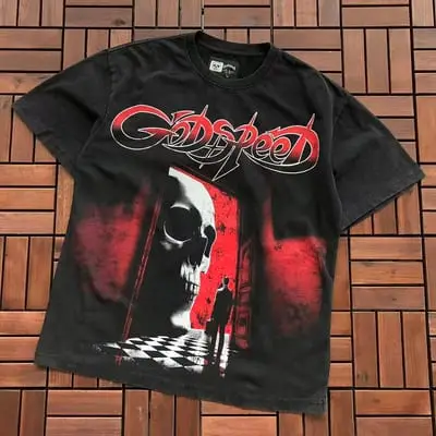 ￥~89 GODSPEED T-SHIRT 77072279 (im 185CM 80KG iwear size M in the photo)