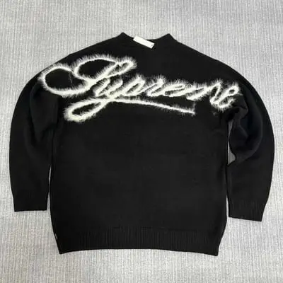 Supreme FW25 FW25 WEEK17 Angora Script Sweater