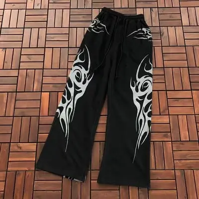￥ ~ 288 HELLSTAR TROUSERS 55070259 (im 185CM 70KG iwear size M in the photo)