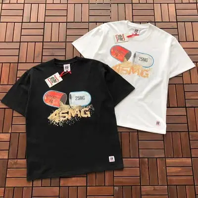 ￥~79 TH🔥T'S A AW🔥UL L🔥T OF C.. & ASAALI T-SHIRT 77072034 (im 185CM 80KG iwear size M in the pho