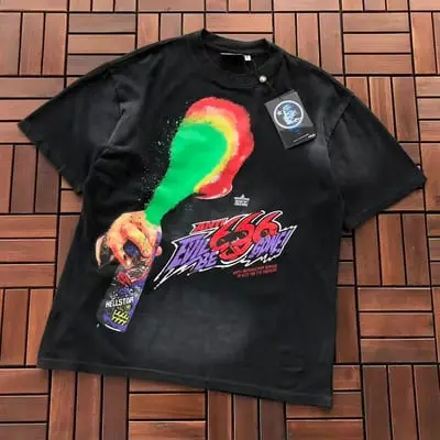 ￥ ~ 109 HELLSTAR T-SHIRT 55070423 (im 185CM 70KG iwear size S in the photo)