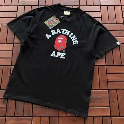 ￥~75 BAPE T-SHIRT 66072232 (im 185CM 70KG iwear size S in the photo)