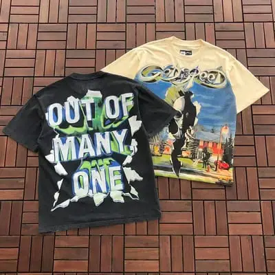 BLACK￥~109 APRICOT￥~99 GODSPEED T-SHIRT 55081102 (im 185CM 80KG iwear size S in the photo)
