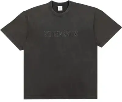 Vetements Logo Outline Tee