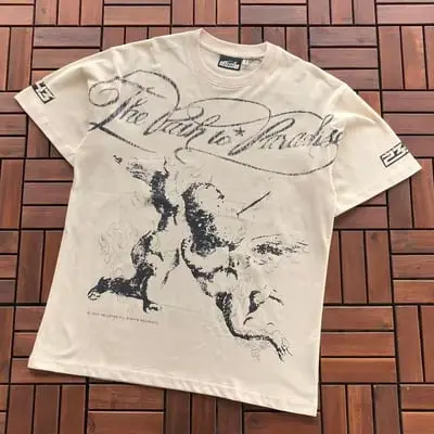 ￥~109 HELLSTAR T-SHIRT 66030425 (im 176CM 58KG iwear size M in the photo)