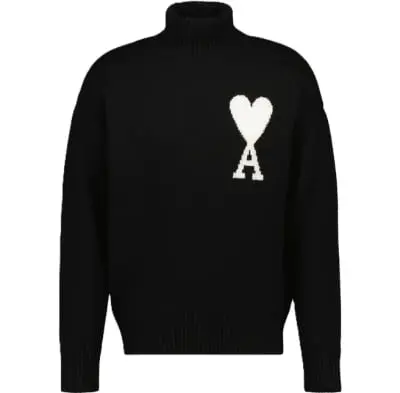 Ami Paris Turtleneck Sweater