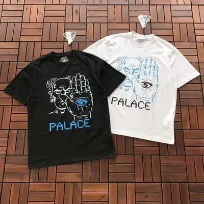 ￥~89 P🔥LA🔥E T-SHIRT 55071060 (im 185CM 70KG iwear size M in the photo)