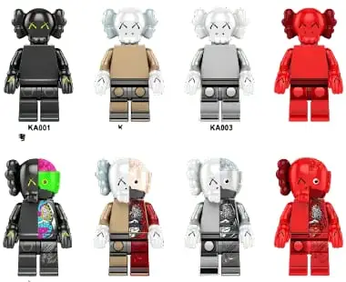 Kaws Lego Figures