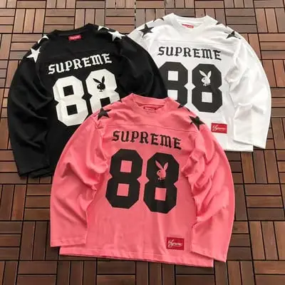 ￥175 S🔥P🔥E🔥E & PLAY BOY LONG-SLEEVE 88041515 (im 185CM 80KG iwear size M in the photo)