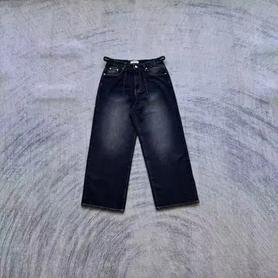 SW*ATS DENIM BAGGY JEANS - GRAY 【Special price】
