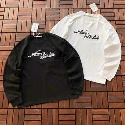 ￥~129 ACNE STUDIOS LONG-SLEEVE 66080625 (im 185CM 80KG iwear size M in the photo)
