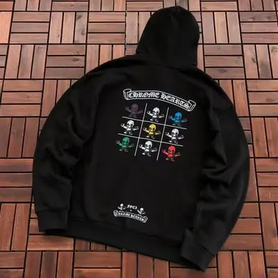 ￥~236 CH🔥OM🔥 HE🔥RTS HOODIE 66081208 (im 185CM 70KG iwear size L in the photo)