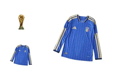 2026 ITALY PLAYER VERSION LONGSLEEVE JERSEY