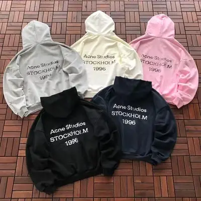 ￥~195 ACNE STUIDIOS HOODIE 66071546 (im 180CM 68KG iwear size M in the photo)