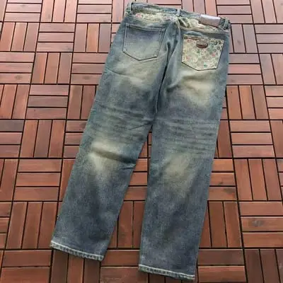 ￥~175 G🔥C🔥I JEANS 66070563 (im 185CM 70KG iwear size 34 in the photo)