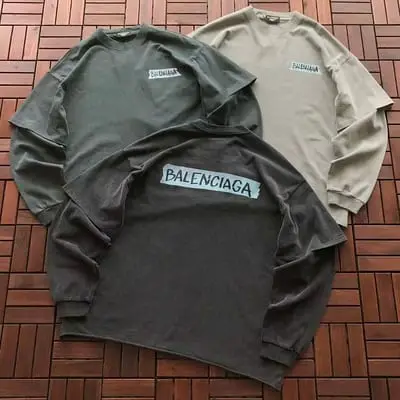 ￥~195 B🔥L🔥🔥🔥IA🔥A LONG-SLEEVE 55073027 (im 185CM 70KG iwear size XL in the photo)