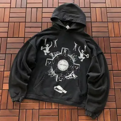 ￥~169 E.R.D HOODIE 77071313 (im 180CM 68KG iwear size S in the photo)