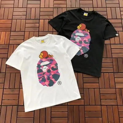 ￥~79 BAPE T-SHIRT 77071506 (im 180CM 68KG iwear size M in the photo)