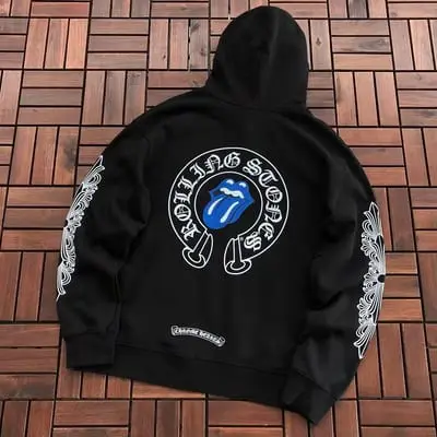 ￥~236 CH🔥OM🔥 HE🔥RTS HOODIE 66081213