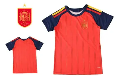 Spain Women's Football Jersey
