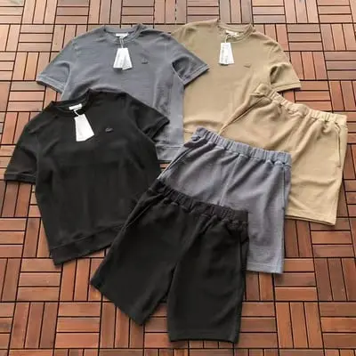 TOP￥~119 PANTS￥~119 L🔥C🔥ST🔥 T-SHIRT SHORTS 66041201 (im 185CM 80KG iwear size S in the photo)