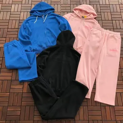 TOP￥~185 PANTS￥~169 C🔥RT🔥🔥Z HOODIE TROUSERS FLEECE 66081021