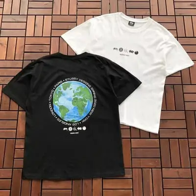 ￥~66 ST🔥S🔥Y T-SHIRT 77072611 (im 185CM 80KG iwear size M in the photo)
