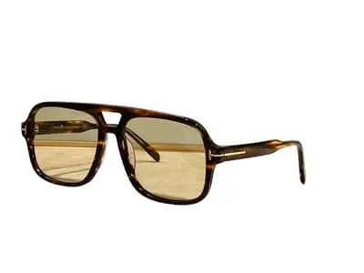 Tom Ford Retro Aviator Sunglasses