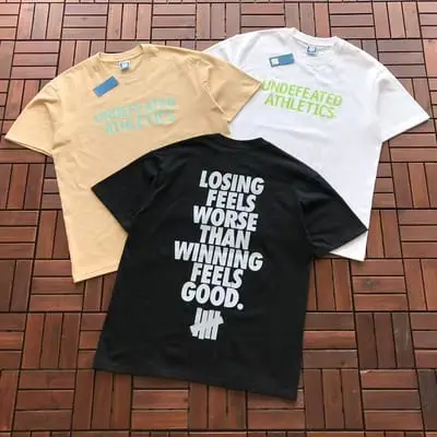 ￥~85 UNDEFEATED T-SHIRT 55071016 (im 185CM 70KG iwear size L in the photo)