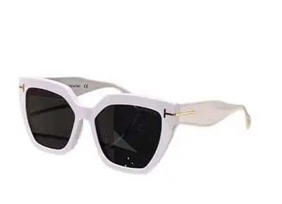Tom Ford Retro cat-eye White Sunglasses