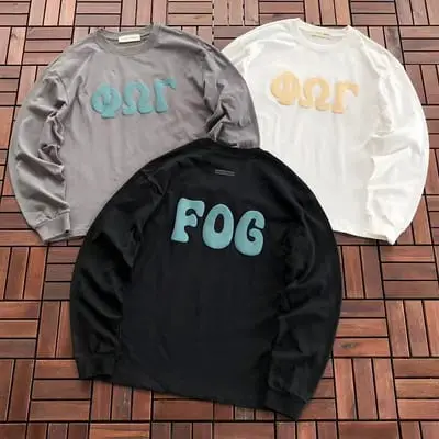 ￥~89 FOG LONG-SLEEVE 77081015 (im 185CM 80KG iwear size M in the photo)